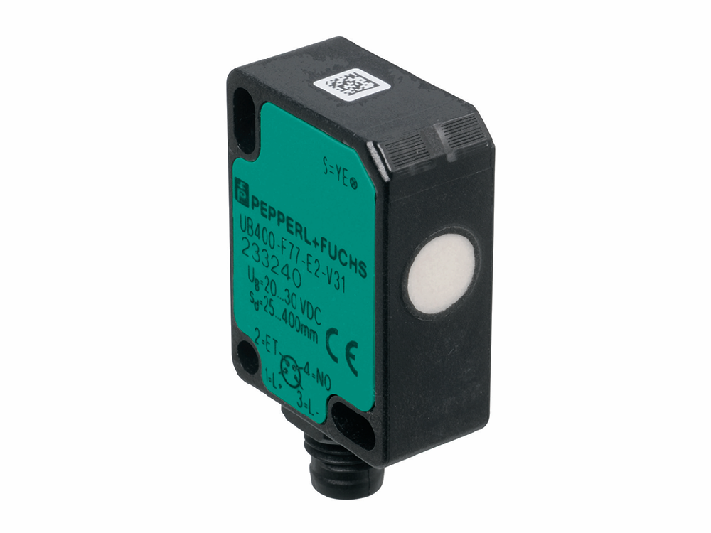 PEPPERL+FUCHS Ultrasonic direct detection sensor UB250-F77-E2-V31