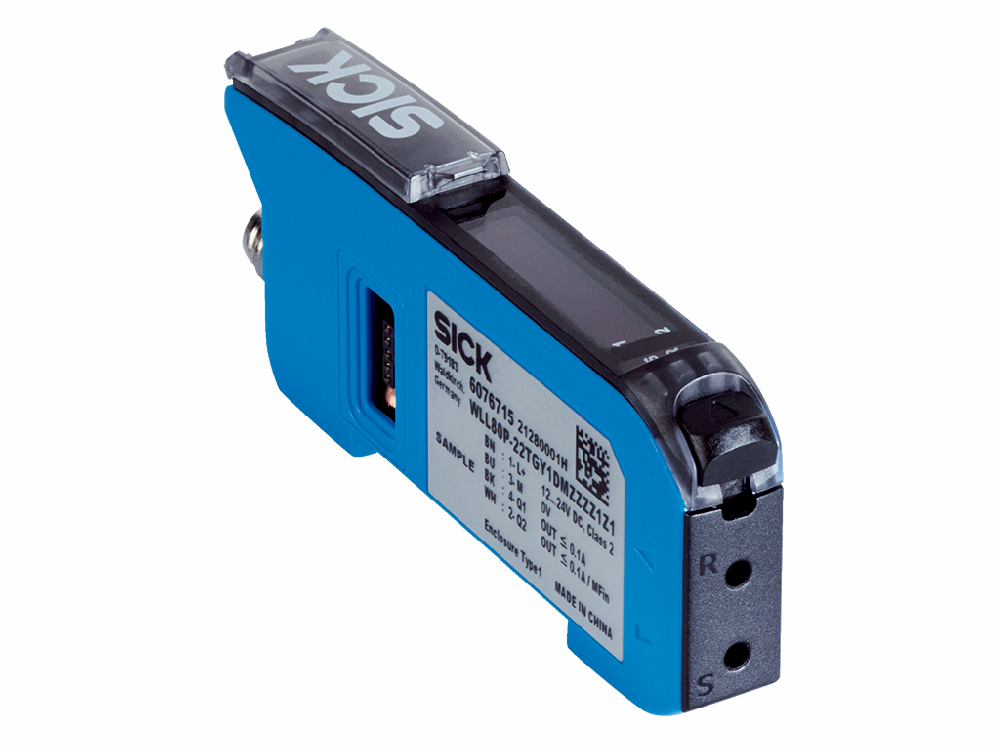 SICK FIBER-OPTIC AMPLIFIER WLL80P-22TGY1DMZZZZ1Z1 | WLL80