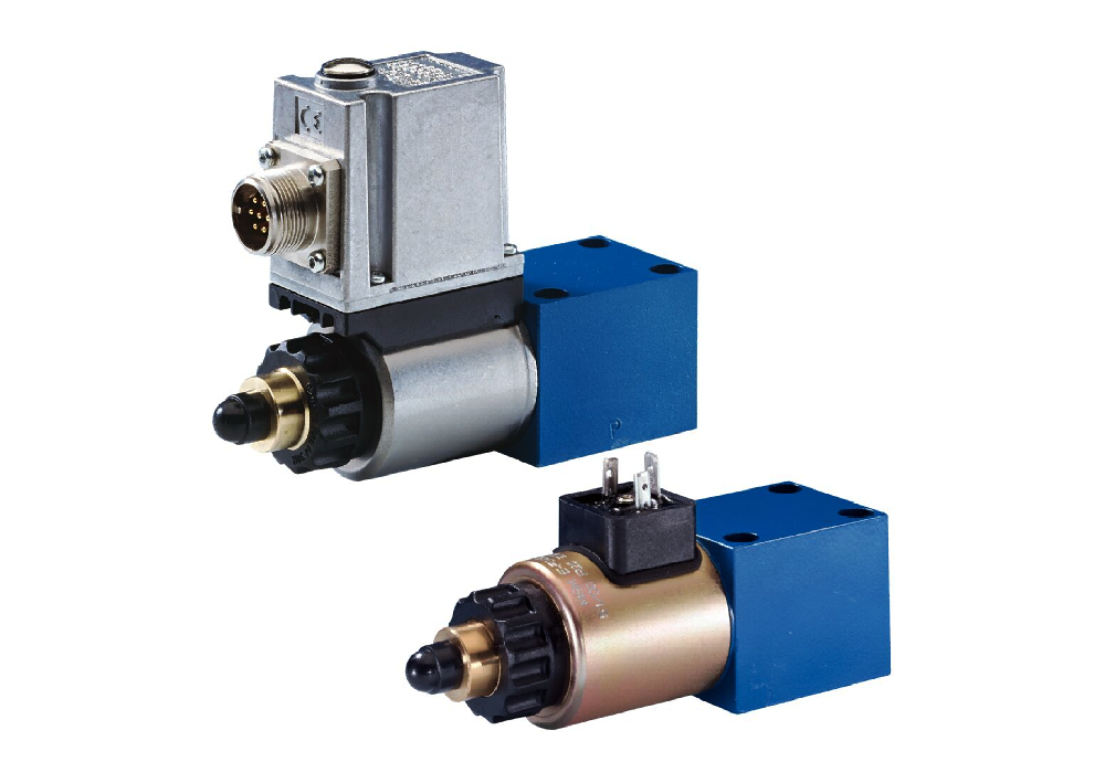 DBET, DBETE - NG6; 6X REXROTH PROPORTIONAL PRESSURE RELIEF VALVES