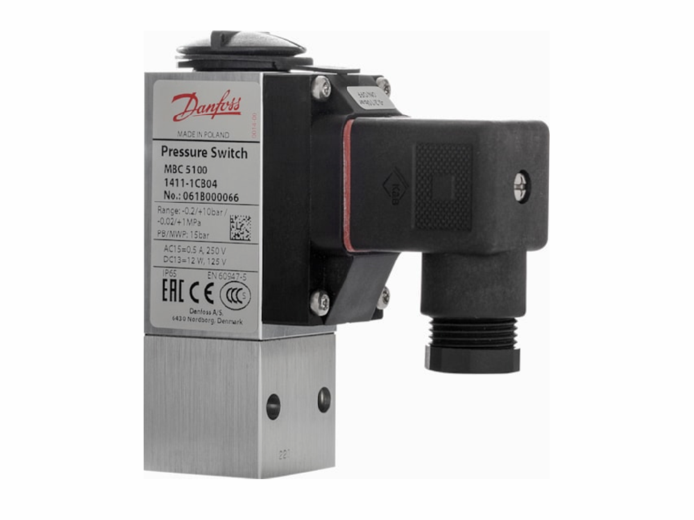 DANFOSS PRESSURE SWITCHES MBC 5000 / MBC 5100 Series