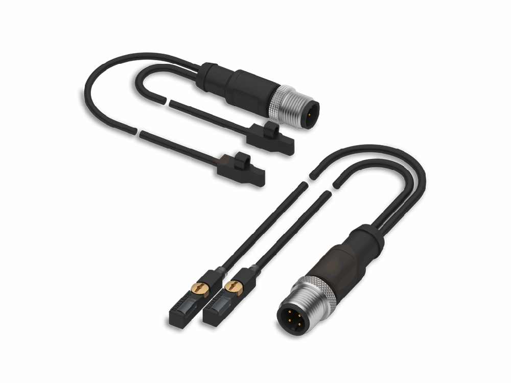 BALLUFF Single-connector version with two BMF magnetic field sensors