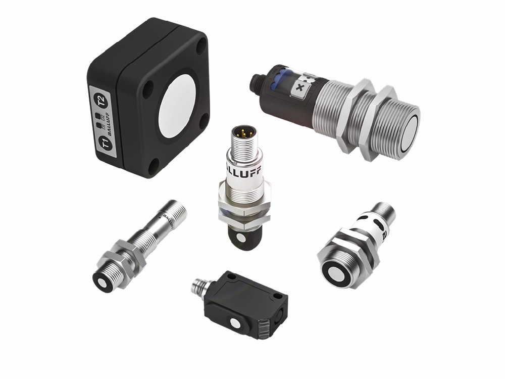BALLUFF Ultrasonic sensors with analog output or digital output