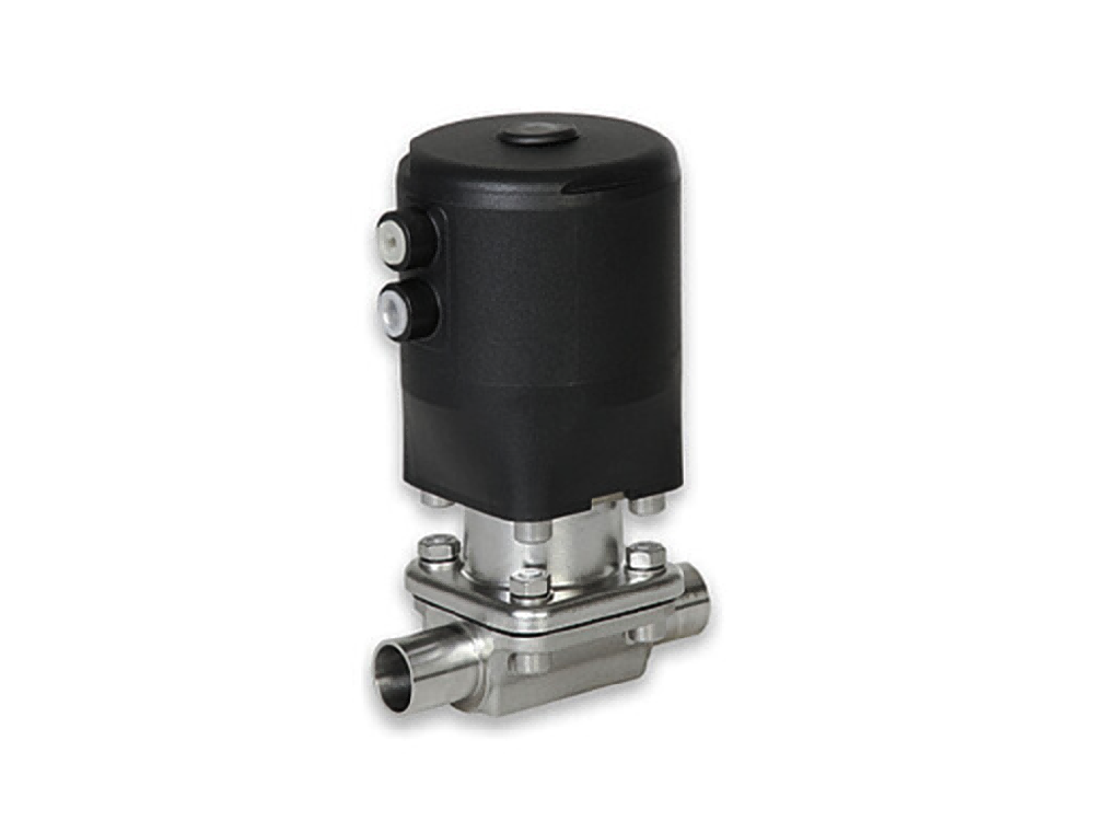 Diaphragm valve-KMA 395 - pneumatic - DIN