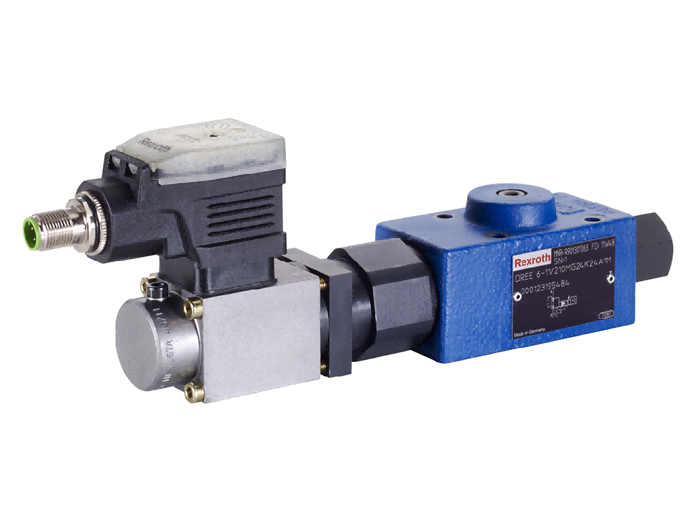 力士乐比例减压阀 DER, ZDRE, DREE, ZDREE - NG6; 1X系列